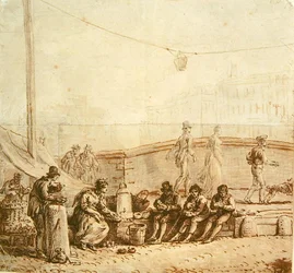 A kávéárus a Pont-Neuf-on, 1819