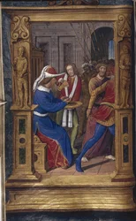 Pilátus kezet mos a Bastard Lettersből, kb. 1490-1510