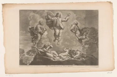 Transfiguratie Krisztus színeváltozása (cím a tárgyon)