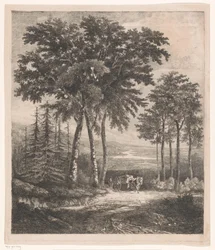 Táj lovaskocsival
