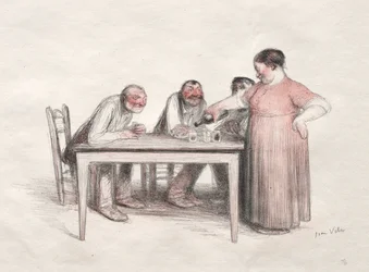 A pohár bor.