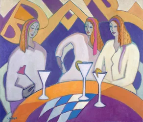 Girls Night Out, 2003-04 (akril, vászon)