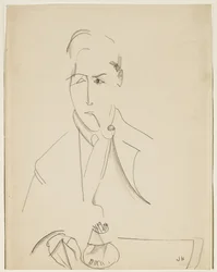 Modigliani portréja pipával