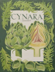 Cynara (articsóka) (akril)