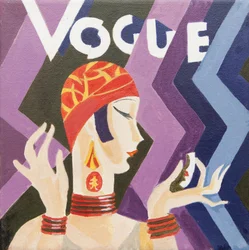Vogue borító (akril)