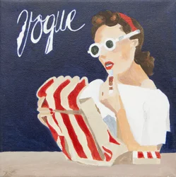 Vogue borító (akril)