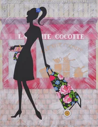La Petite Cocotte, 2009 (akril, vászon)