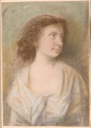 Becker Mária Magdolna portréja
