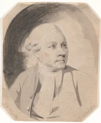 F.G. költő portréja Klopstock (1724-1803)