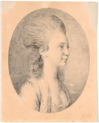 Susanne Elisabeth Holm portréja, Julie-nak, Juel első menyasszonyának