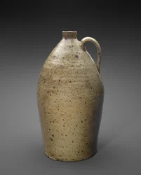 Kancsó, c. 1866-1900 (lúgos mázas kőedény)