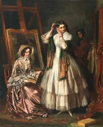 Az esküvő estéje, 1852