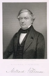 Millard Fillmore, Thomas B. Welch (1814-74) metszete dagerrotípia után.