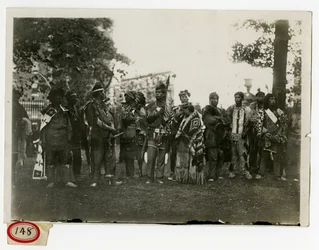 Columbia Lawn Fete, irokéz indiánok
