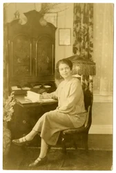 Jean Norris New York-i bíró, 1926 körül (zselatin ezüst fotó)