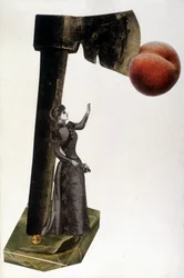 „” Sans titre”” kollázs – Jindrich Styrsky (1899-1942) (34/23)