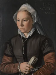 Fiatal nő portréja, 1562.