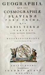 Atlas Maior, sive cosmografphiae Blaviana, Joan Blaeu (1596-1673) atlasza
