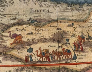 Afrika térképe 1686-ban, Joan Blaeu, részlet