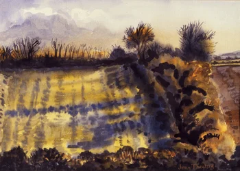 Mező hosszú árnyékokkal, 1990