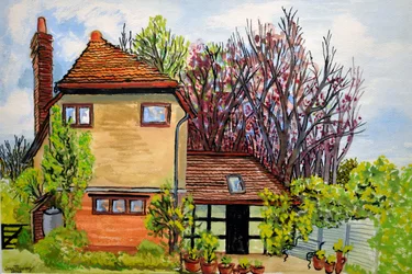 Rose Cottage, Cookham, Lord Astors Farm Cliveden, 2009