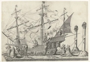 A Victoria hajó, 5. sz V. Károly császár temetési menete, 1558 (sorozat címe)