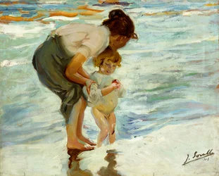 A tengerparton, 1908