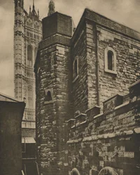 The Jewel Tower, Westminster, túlélve a nagyon korai Londonból, 1935.