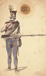 A magyar gyalogság közkatona, 1835-1849