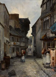 Egy utca Landerneau-ban