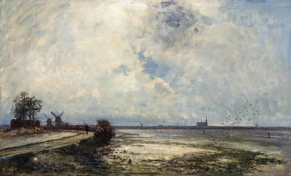 Holland tájkép