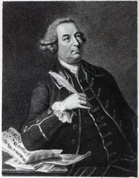 John Christopher Smith (1712-95), zenész és Händel amanuensisének portréja