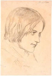 Lorenz Frølich (1820-1908) festő portréja