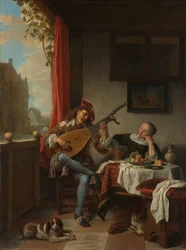 Zélandi táj, 1842