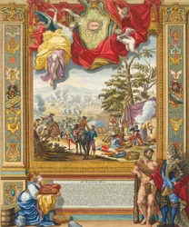 Mons ostroma a szövetséges csapatok által 1709-ben, a 18. század elején.