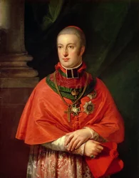 Habsburg Rudolf, Ausztria főhercege (1788-1831), II. Lipót (1747-93) legfiatalabb fia bíborosi köntösben