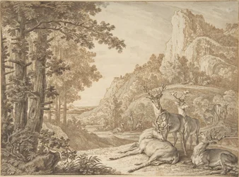 Szarvasok tájban