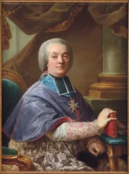 Armand de Roquelaure – Jean-Armand (Jean Armand) de Bessuejouls Roquelaure (1721-1818), Heinsius, Johann Ernst (1731-1794). Olajfestmény