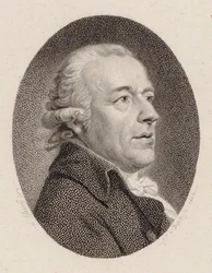 Johann Gottlieb Naumann zeneszerző portréja 1741-1801, 1804.