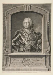 Maurice Szászország, Curland és Semigallia hercege, Franciaország marsallja