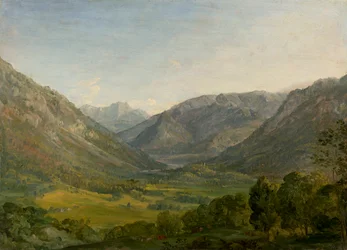 Hegyi völgy (Ruhpolding melletti terület)