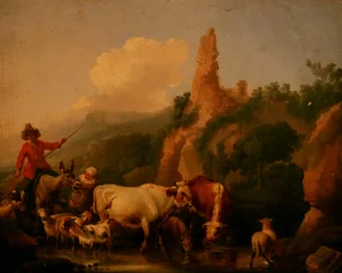 Johann Heinrich Roos - Kályha