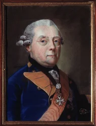 Frederic Henri Louis (Heinrich Friedrich Ludwig) dit Henri de Prussia 1726-1802, Brandenburg Schwedt Marche grófja portréja. (Henry Frigyes porosz herceg, Schwedt brandenburgi őrgróf portréja). Johann Heinrich Schmidt festménye