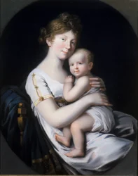 Luise porosz koronahercegnő és IV. Friedrich Vilmos trónörökös, 1796