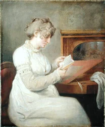 Engel Christine Westphalen költő (1758-1840) portréja
