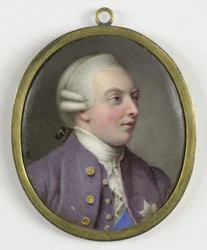 III. György (1738-1820), angol király portréja
