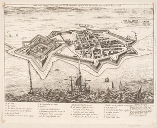 A várost és a Castel Landskront I.K.M. Cristiano Quinto Anno meghódította 1676-ban