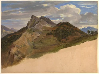 Civitella északról nézve