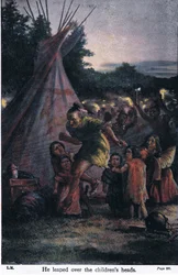 Átugrott a gyerekek feje fölött, 1910