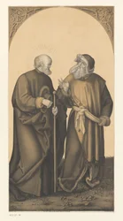 Szent József és Joachim Művek a Boisserée fivérek gyűjteményéből (sorozat címe) Galerie des Frères Boisseree (sorozat címe)